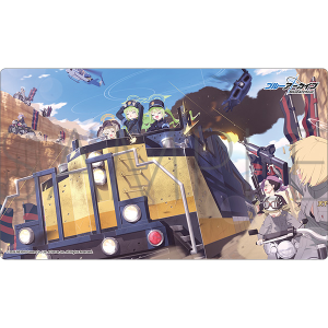 ブルーアーカイブ　マルチプレイマット／ハイランダー鉄道爆走事件