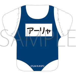 時々ボソッとロシア語でデレる隣のアーリャさん　Tシャツ型缶バッジ／丸岡和佳奈ver.