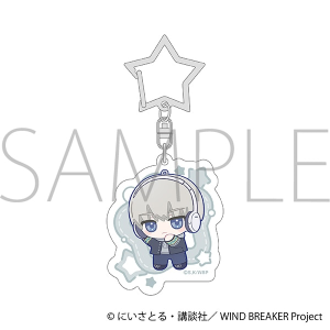 WIND BREAKER　アクリルキーホルダー／梶 蓮　ぬいパル すきっぷ