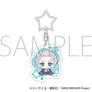 WIND BREAKER　アクリルキーホルダー／梅宮 一　ぬいパル すきっぷ