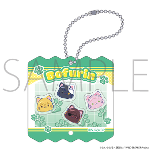 WIND BREAKER　withCAT illustration Ver. シャカシャカアクリルキーホルダー／防風鈴A