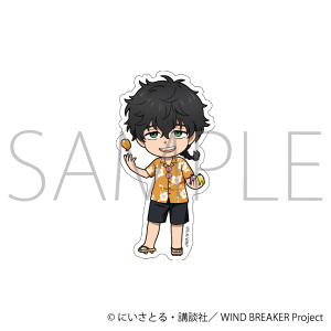 WIND BREAKER　ステッカー／十亀 条