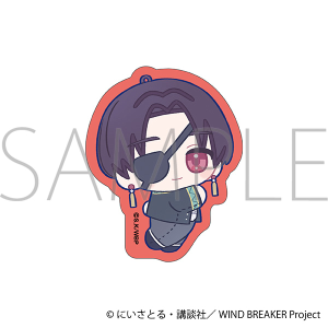 WIND BREAKER　ステッカー／蘇枋 隼飛　ぬいパル すきっぷ