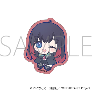 WIND BREAKER　ステッカー／椿野 佑　ぬいパル すきっぷ