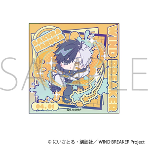 WIND BREAKER　ホロステッカー／桜 遥　ぱすてるぽっぷ