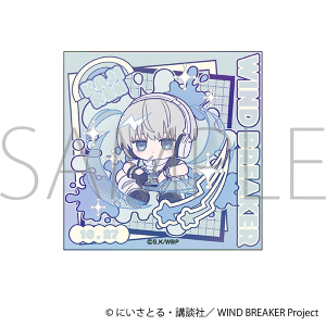 WIND BREAKER　ホロステッカー／梶 蓮　ぱすてるぽっぷ