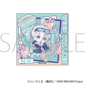 WIND BREAKER　ホロステッカー／梅宮 一　ぱすてるぽっぷ