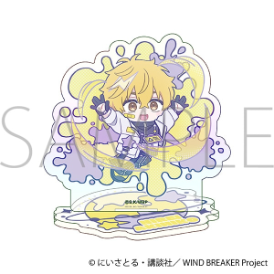 WIND BREAKER　ミニオーロラアクリルスタンド／楡井 秋彦　ぱすてるぽっぷ