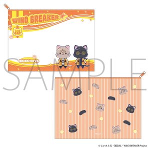 WIND BREAKER　withCAT illustration Ver. クリアポーチ／獅子頭連