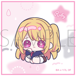 【推しの子】　ハンドタオル／みにぴえんず　ルビー