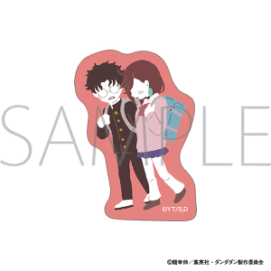 ダンダダン　アクリルマグネット／モモ&オカルン B　ゆるパレット