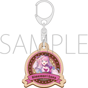ホロライブ　木製キーホルダー／姫森ルーナ