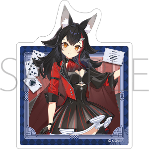 ステッカー　大神ミオ　hololive‐探偵と怪盗、美術館に仕掛けられた謎‐事後通販