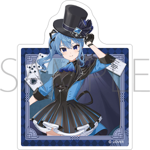 ステッカー　星街すいせい　hololive‐探偵と怪盗、美術館に仕掛けられた謎‐事後通販