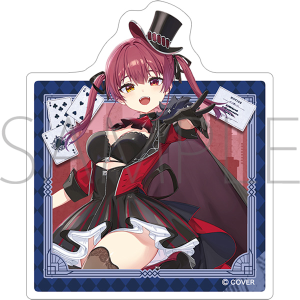 ステッカー　宝鐘マリン　hololive‐探偵と怪盗、美術館に仕掛けられた謎‐事後通販