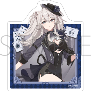 ステッカー　獅白ぼたん　hololive‐探偵と怪盗、美術館に仕掛けられた謎‐事後通販