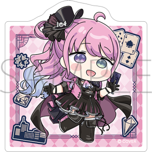 ステッカー　ミニキャラver.　姫森ルーナ　hololive‐探偵と怪盗、美術館に仕掛けられた謎‐事後通販