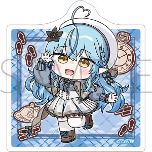 ステッカー　ミニキャラver.　雪花ラミィ　hololive‐探偵と怪盗、美術館に仕掛けられた謎‐事後通販