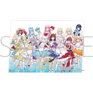 ホロライブ　箔押しアクリルパネル