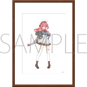 【会場受注】複製原画／さくらみこ hololive‐探偵と怪盗、美術館に仕掛けられた謎‐