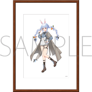 【会場受注】複製原画／兎田ぺこら hololive‐探偵と怪盗、美術館に仕掛けられた謎‐