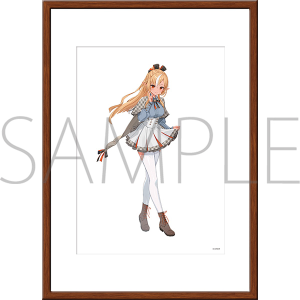 【会場受注】複製原画／不知火フレア hololive‐探偵と怪盗、美術館に仕掛けられた謎‐