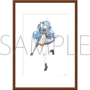【会場受注】複製原画／雪花ラミィ hololive‐探偵と怪盗、美術館に仕掛けられた謎‐