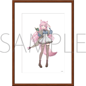 【会場受注】複製原画／博衣こより hololive‐探偵と怪盗、美術館に仕掛けられた謎‐
