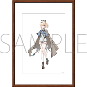 【会場受注】複製原画／風真いろは hololive‐探偵と怪盗、美術館に仕掛けられた謎‐