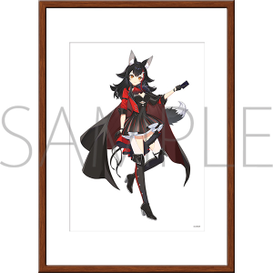【会場受注】複製原画／大神ミオ hololive‐探偵と怪盗、美術館に仕掛けられた謎‐