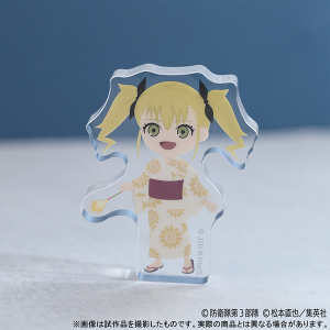怪獣８号　ミニアクリルブロック／ちびキャラ浴衣Ver. 四ノ宮 キコル