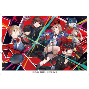 ヘブンバーンズレッド×ペルソナ５ ザ・ロイヤル コラボ　ステッカー／キービジュアル