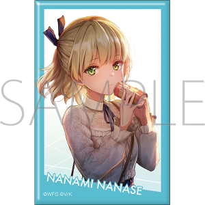 ヘブンバーンズレッド　スクエア缶バッジ／七瀬七海