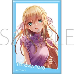 ヘブンバーンズレッド　スクエア缶バッジ／東城つかさ