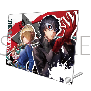 ヘブンバーンズレッド×ペルソナ５ ザ・ロイヤル コラボ　アクリルアートパネル／茅森&ジョーカー