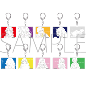 デリコズ・ナーサリー　アクリルキーホルダーコレクション