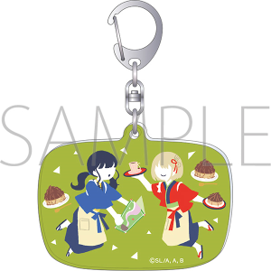 リコリス・リコイル　アクリルキーホルダー／ゆるパレット　喫茶リコリコ