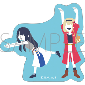 リコリス・リコイル　ステッカー／ゆるパレット　水族館