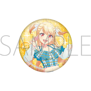 シャインポスト　グリッター缶バッジ／聖舞 理王 1st Anniversary