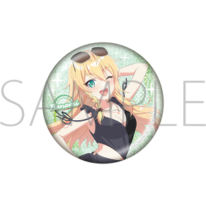 シャインポスト　グリッター缶バッジ／兎塚 七海 1st Anniversary