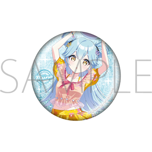 シャインポスト　グリッター缶バッジ／広瀬 実唯菜 1st Anniversary