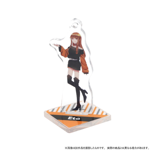 カラフルピーチ　アクリルスタンドキーホルダー　えと