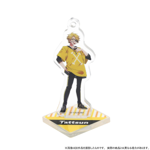カラフルピーチ　アクリルスタンドキーホルダー　たっつん
