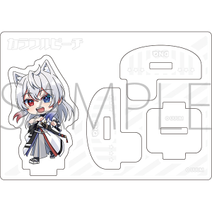 カラフルピーチ　ゆらゆらアクリルフィギュア／どぬく