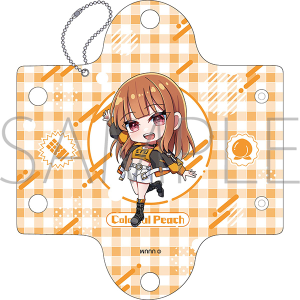 カラフルピーチ　クリアマルチケース／えと