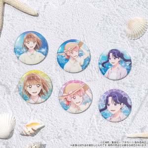 アオのハコ　グリッターキャラバッジコレクション ～夏色～