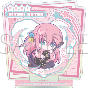 ぼっち・ざ・ろっく！　オーロラミニアクリルスタンド／後藤ひとり／ぱすてるぽっぷ