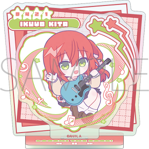 ぼっち・ざ・ろっく！　オーロラミニアクリルスタンド／喜多郁代／ぱすてるぽっぷ