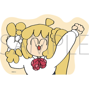 ぼっち・ざ・ろっく！　ダイカットデスクマット／伊地知虹夏