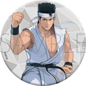 バーチャファイター 缶バッジ　結城 晶